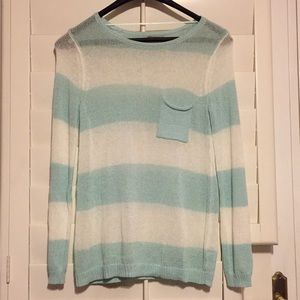 Elle semi-sheer sweater